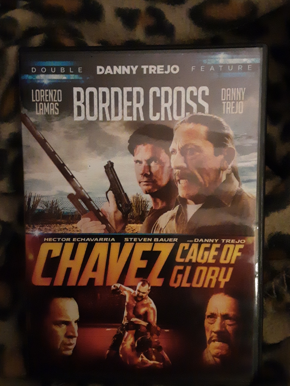 Danny Trejo Double Feature: Border Cross & Chavez Cage of Glory 2 Movie  Dvd